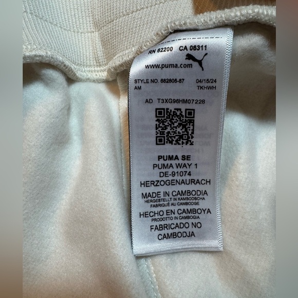 Puma Fleece Straight Leg Sweat Pants XXL - Picture 13 of 15